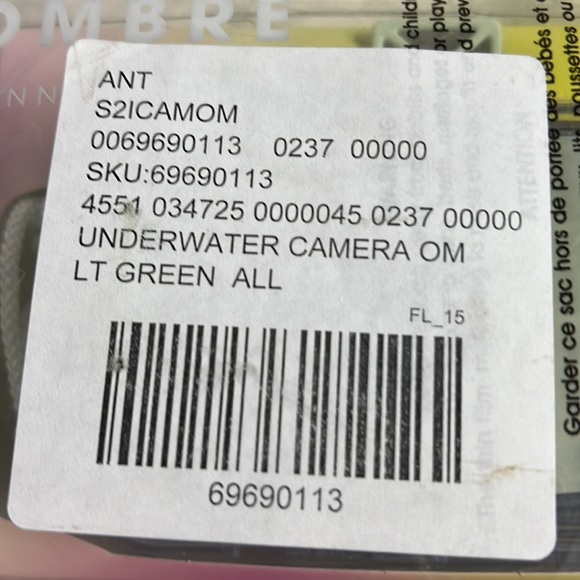 {Anthropologie} ombre underwater camera - Picture 6 of 6